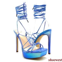 Anne Michelle Thrilling-03 -Shoe Store Anne Michelle Thrilling 03 Blue 4