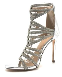 Olivia Jaymes Dakota -Shoe Store Olivia Jaymes Dakota Silver Patent Pu 3
