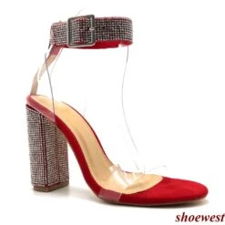 Olivia Jaymes Elegant -Shoe Store Olivia Jaymes Elegant Red Suede Tpu 1
