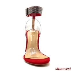 Olivia Jaymes Elegant -Shoe Store Olivia Jaymes Elegant Red Suede Tpu 2