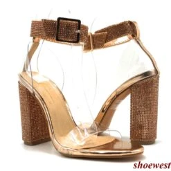 Olivia Jaymes Elegant -Shoe Store Olivia Jaymes Elegant Rose Gold Patent Pu Tpu 4