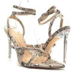 Olivia Jaymes Elena -Shoe Store Olivia Jaymes Elena Brown Snake 4