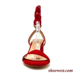 Olivia Jaymes Ivonne -Shoe Store Olivia Jaymes Ivonne Red Suede 2