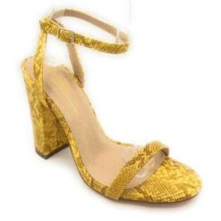 Olivia Jaymes Risa -Shoe Store Olivia Jaymes Risa Mustard Snake 1