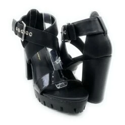 Olivia Jaymes Savage -Shoe Store Olivia Jaymes Savage Black PU 4