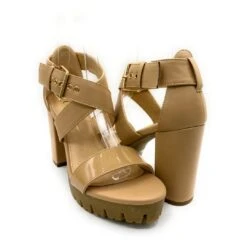 Olivia Jaymes Savage -Shoe Store Olivia Jaymes Savage Nude Pu 4