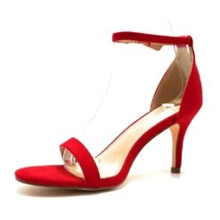 Olivia Jaymes Selina -Shoe Store Olivia Jaymes Selina Red Suede 3