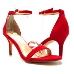 Olivia Jaymes Selina -Shoe Store Olivia Jaymes Selina Red Suede 4