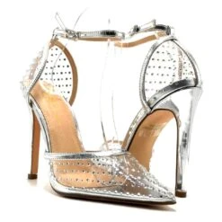 Olivia Jaymes Spree 8 Olivia Jaymes Spree -Shoe Store Olivia Jaymes Spree Silver Patent Pu Pvc 4