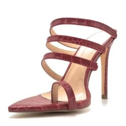 Olivia Jaymes Toxic 18 Olivia Jaymes Toxic -Shoe Store Olivia Jaymes Toxic Red Croc 3