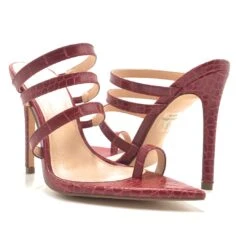 Olivia Jaymes Toxic 19 Olivia Jaymes Toxic -Shoe Store Olivia Jaymes Toxic Red Croc 4