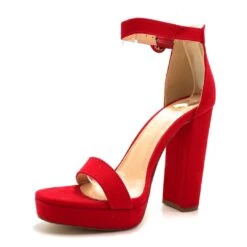 Olivia Jaymes Lincoln-DS 7 Olivia Jaymes Lincoln-DS -Shoe Store Olivia jaymes Lincoln DS Red Suede 3