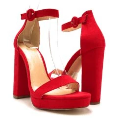 Olivia Jaymes Lincoln-DS 8 Olivia Jaymes Lincoln-DS -Shoe Store Olivia jaymes Lincoln DS Red Suede 4