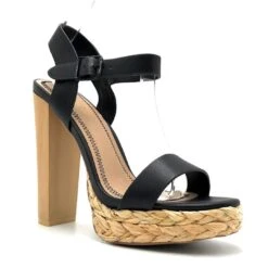 Qupid Dearly-50D -Shoe Store Qupid Dearly 50D Black Pu 1 1defe64d 8e3f 44cf 8fd6 f01654e6d240