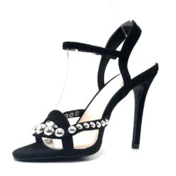 Qupid Dezi-82xx 12 Qupid Dezi-82xx -Shoe Store Qupid Dezi 82xx Black Suede Pu 3