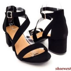 Top Moda Darcie-53 -Shoe Store Top Moda Darcie 53 Black Nub 4