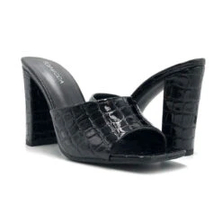 Top Moda Pita-5 -Shoe Store Top Moda Pita 5 Black Croc Pat 4